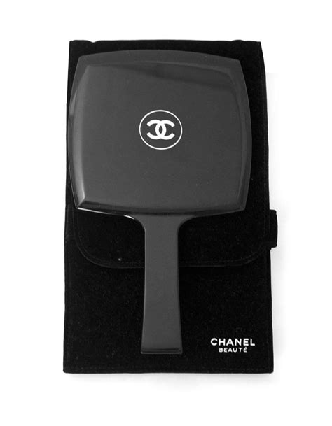 chanel hand vanity mirror|chanel hand held mirror.